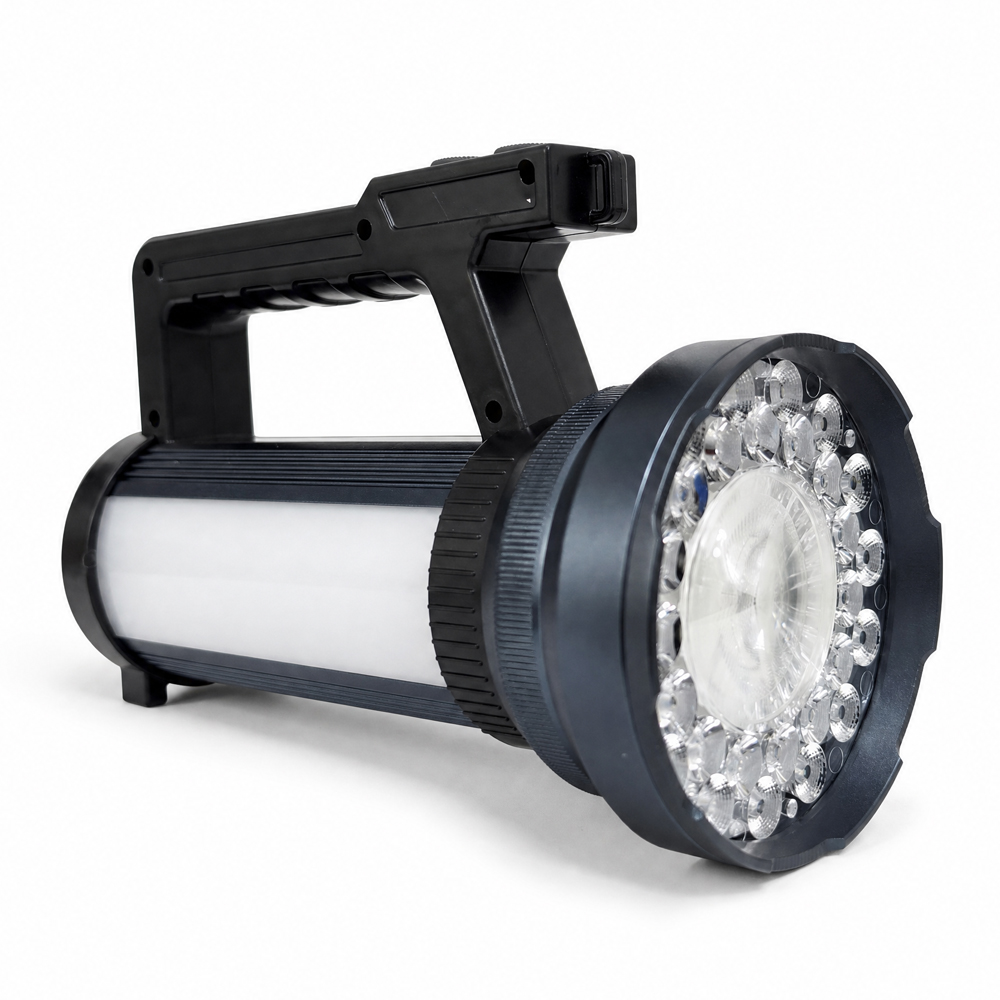 100W IŞIK GÜCÜNDE 7800 LÜMEN ŞARJLI GÜVENLİK FENERİ WT-399