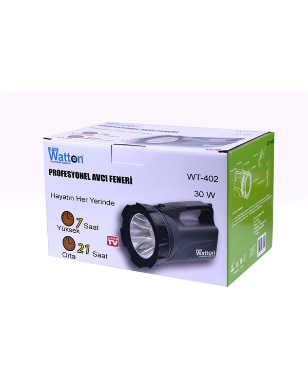 30W LED El Feneri Profesyonel Güç ve Net Görüş WT-402