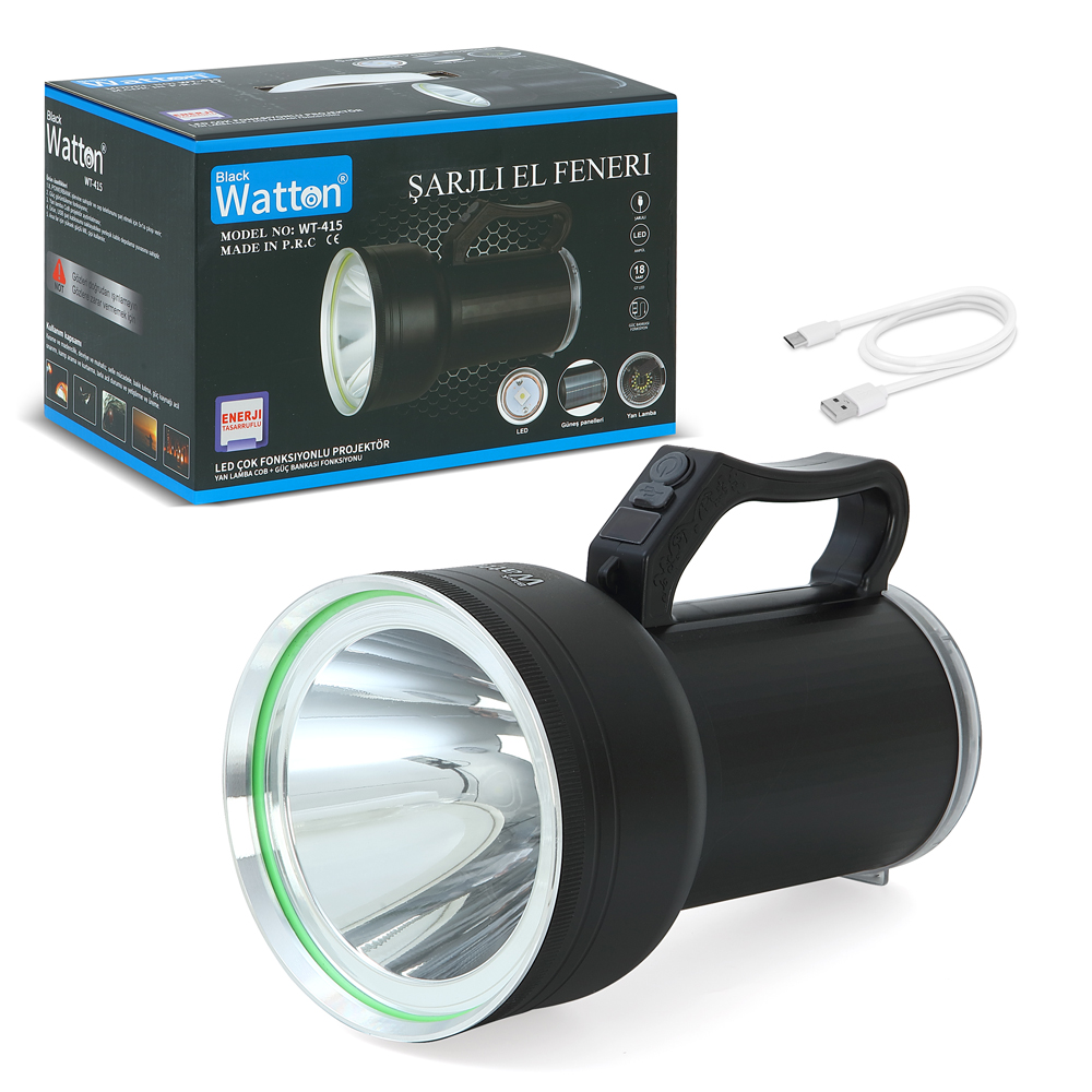 Güneş Enerjili LED Fener – Pratik ve Ekonomik Aydınlatma WT-415