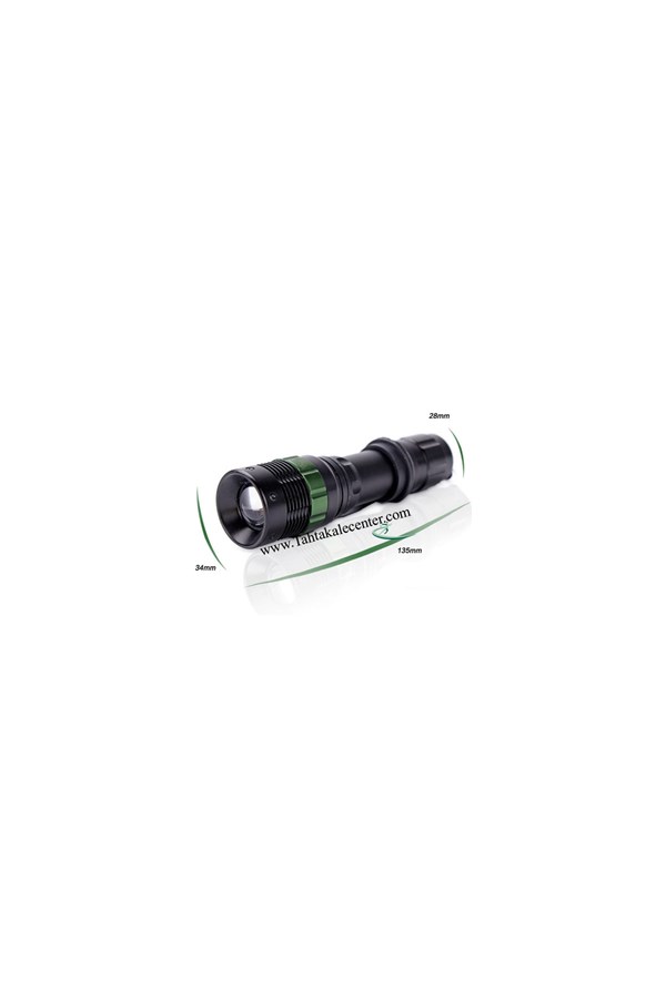 Watton Kaliteli Zoomlu ve Şarjlı EL Feneri Wt-012