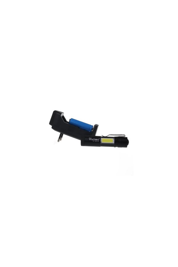 Watton Wt-022 Mini Güçlü Sarjli Pilli EL Feneri Çok Fonksiyonlu