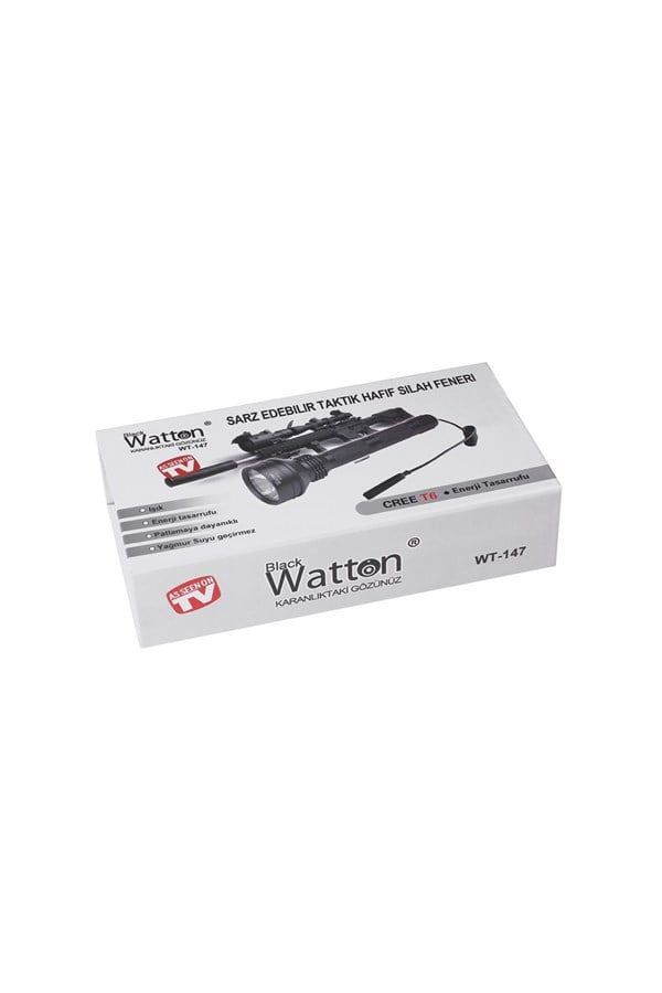 Watton WT-147 Güçlü Profesyonel Tüfek Feneri