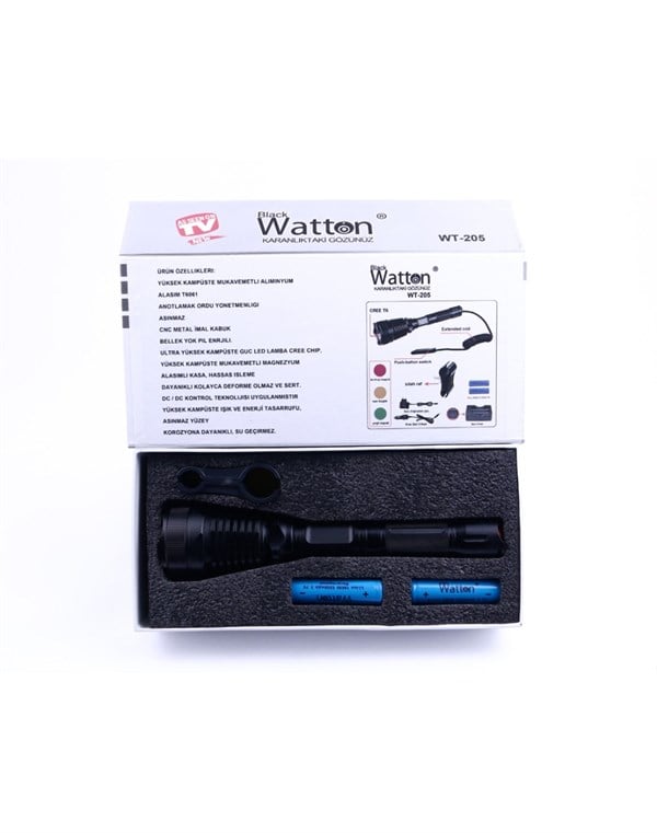 Watton Wt-205-S Profesyonel Avcı Feneri