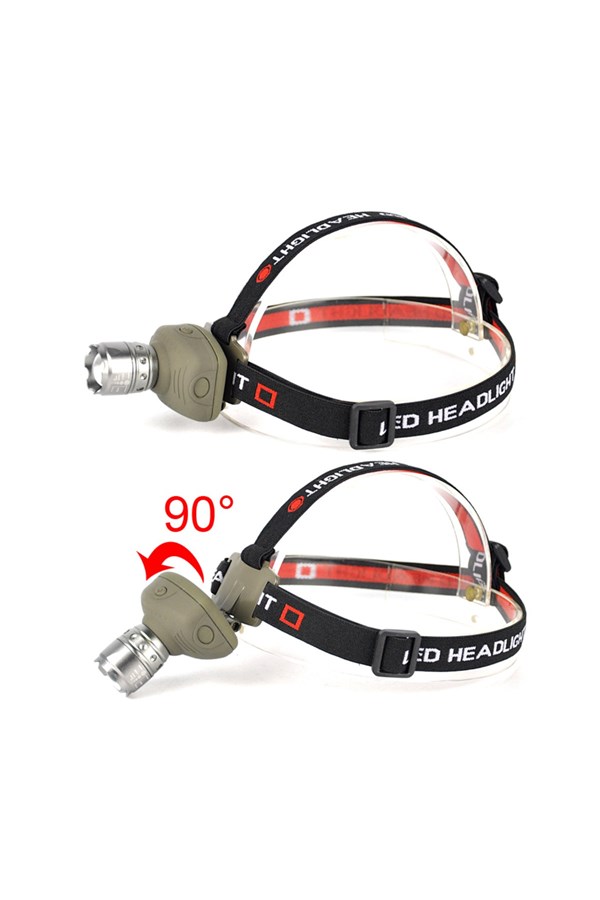 ZOOMLU LED KAFA FENERİ Watton Wt-053
